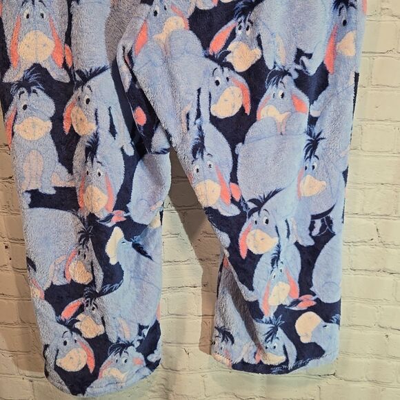 Disney Eeyore Plus Size 2x Fleece Pajama Pants - Picture 8 of 8
